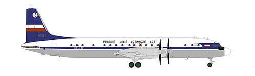 Herpa 572446 - IL-18 LOT Polish Airlines
